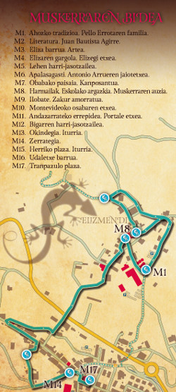 Se ha presentado el paseo que unirá el Obaba imaginario y el Asteasu real