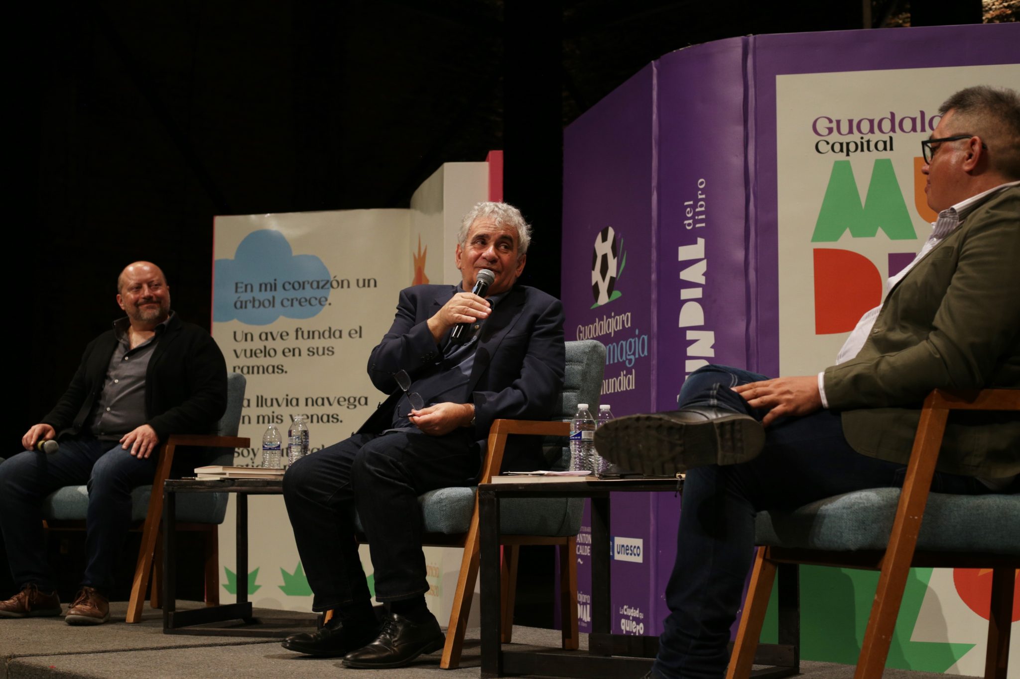 Atxaga en la Capital Mundial del Libro (Guadalajara, México)